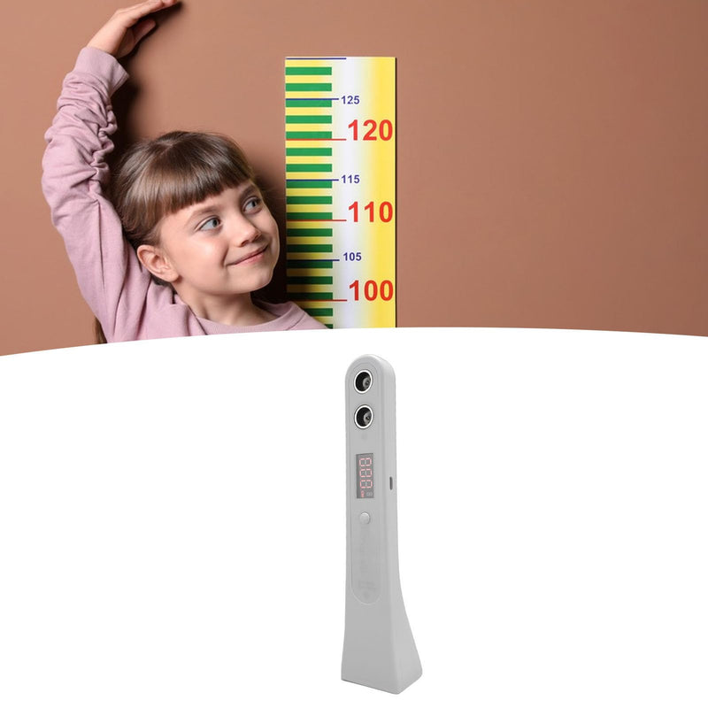 Portable Ultrasound Body Height Stadiometer with LCD Display, Body Height Meter Device for Children and Adults, Handheld Smart Digital Height Measurement Tool