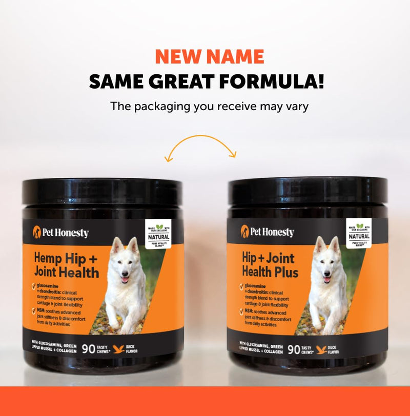 11-in-1 Advanced Hip + Joint Supplement for Dogs - Mobility Support with Glucosamine Chondroitin, Turmeric, & Green Lipped Mussel, MSM - Soothes Joint Stiffness & May Reduce Discomfort (Duck, 90 Ct) Duck - Regular