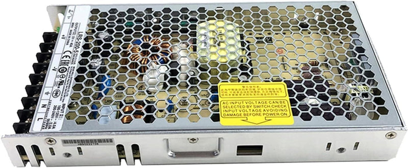 LRS-200-5 Industrial Switching Power Supply, 5V 40A 200W, Single Output, UL Certified, Fanless, Wide Input Voltage, for Automation, Control Systems