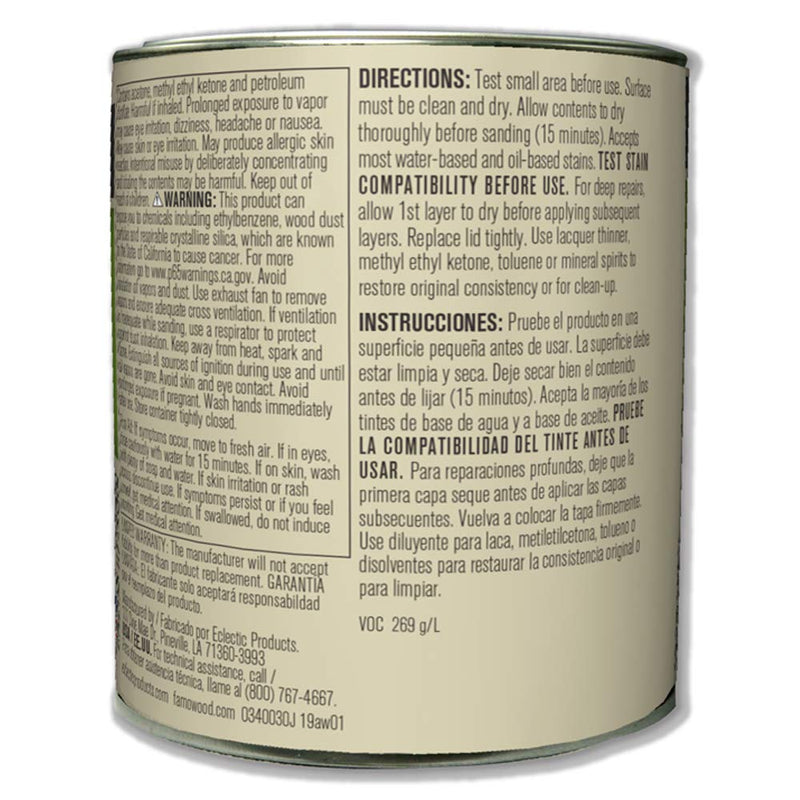 FamoWood 36021134 Original Wood Filler - Red Oak- 23 OZ