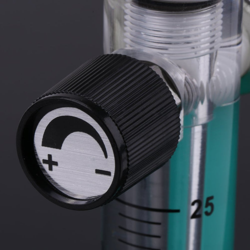 Air Flowmeter, Air Meter Air Flowmeter Control Valve 2.5-25 LPM Flowmeter Suitable for Air Measuring