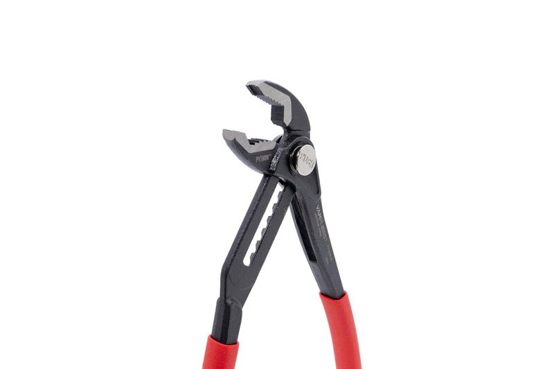 VAMPLIERS PYTHON 10" Plumbers Slip Joint Pliers Water Pump Pliers Quick Adjusting Groove Joint with Unique Screw Extractor Jaws
