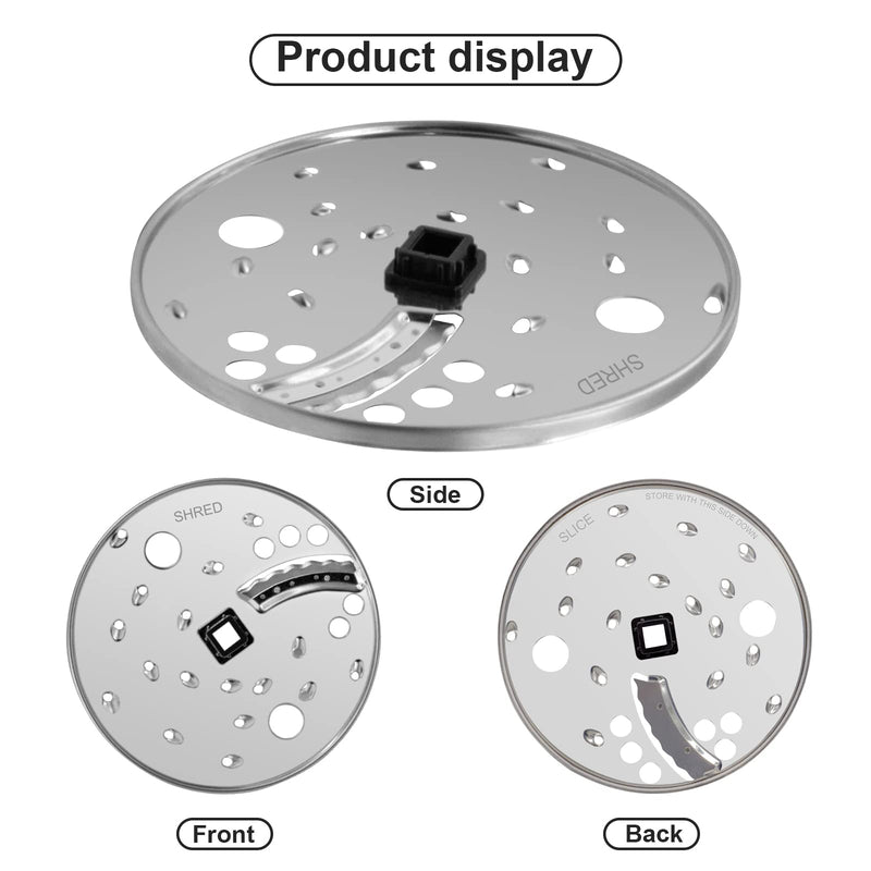 Food Processor Slice/Shred Disc Blade Replacement for Hamilton Beach 70730 70740、70670、70760