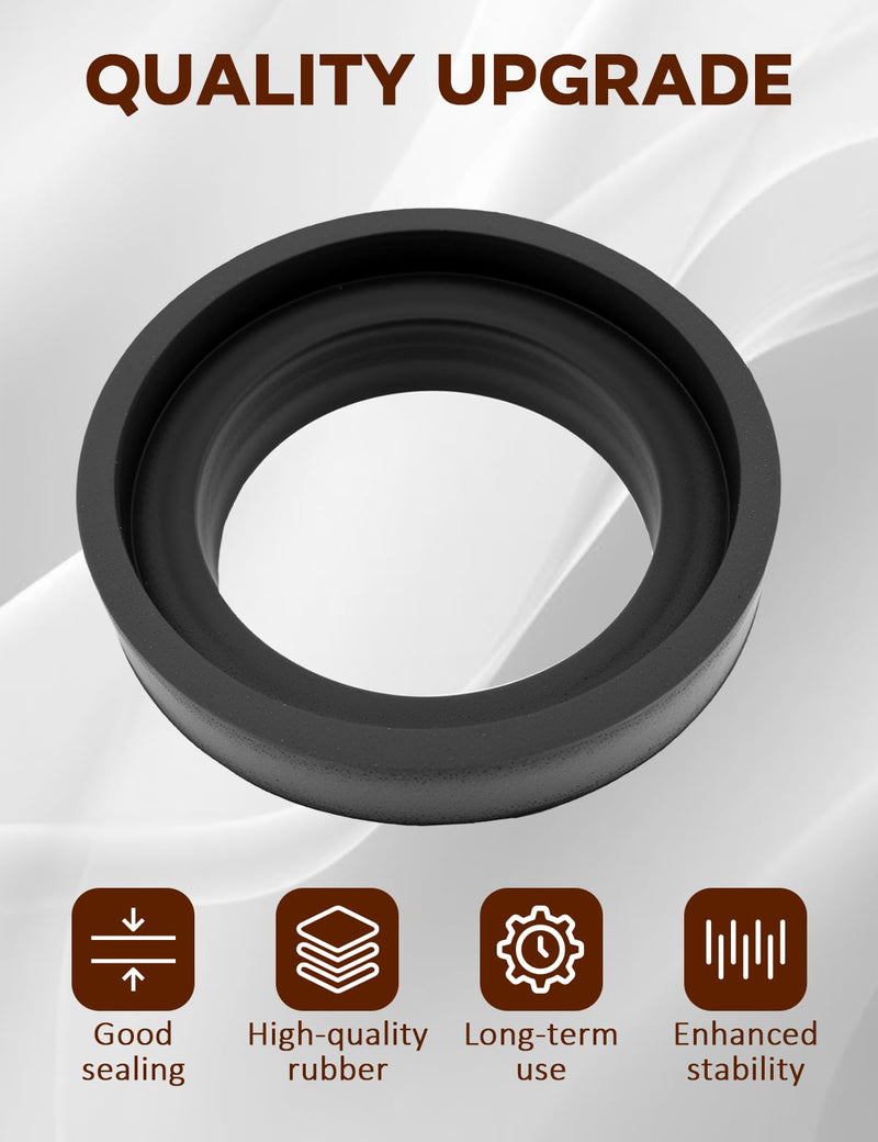 Tank to Bowl Gasket Fit for Toto Drake Toilet, Toilet Tank Gasket Fit for Most 3" Two-Piece Toilets Replace 9BU024E