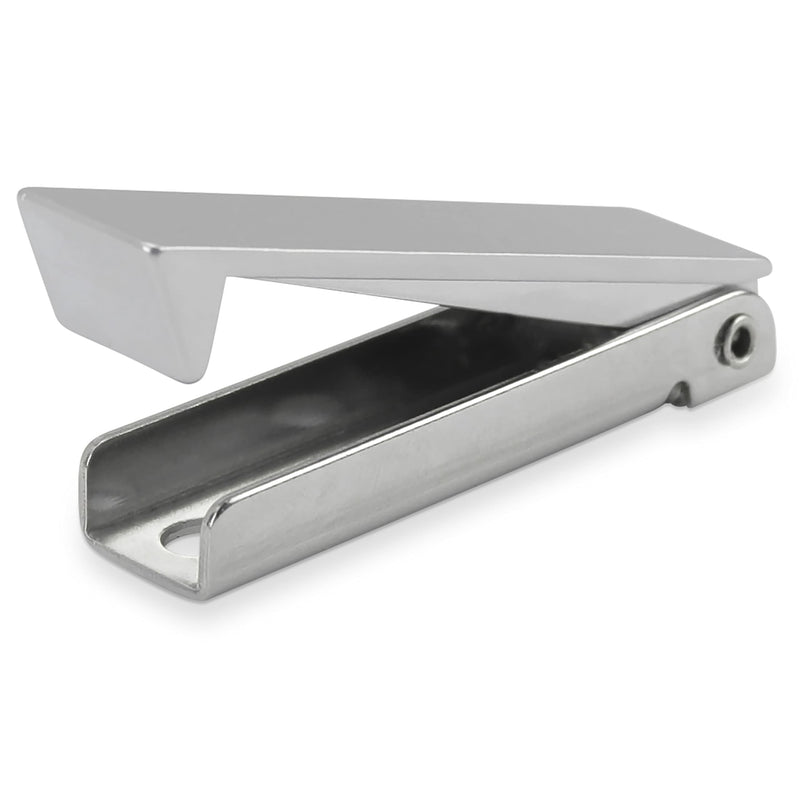 5 Pack RV Stainless Steel Baggage Door Catch Square - Holds RV Baggage Compartments and Doors Open (5) 5
