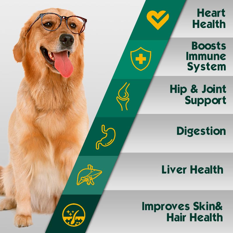 Advanced Probiotic for Dogs+PetriMins 23-in-1 Multivitamin for Dogs