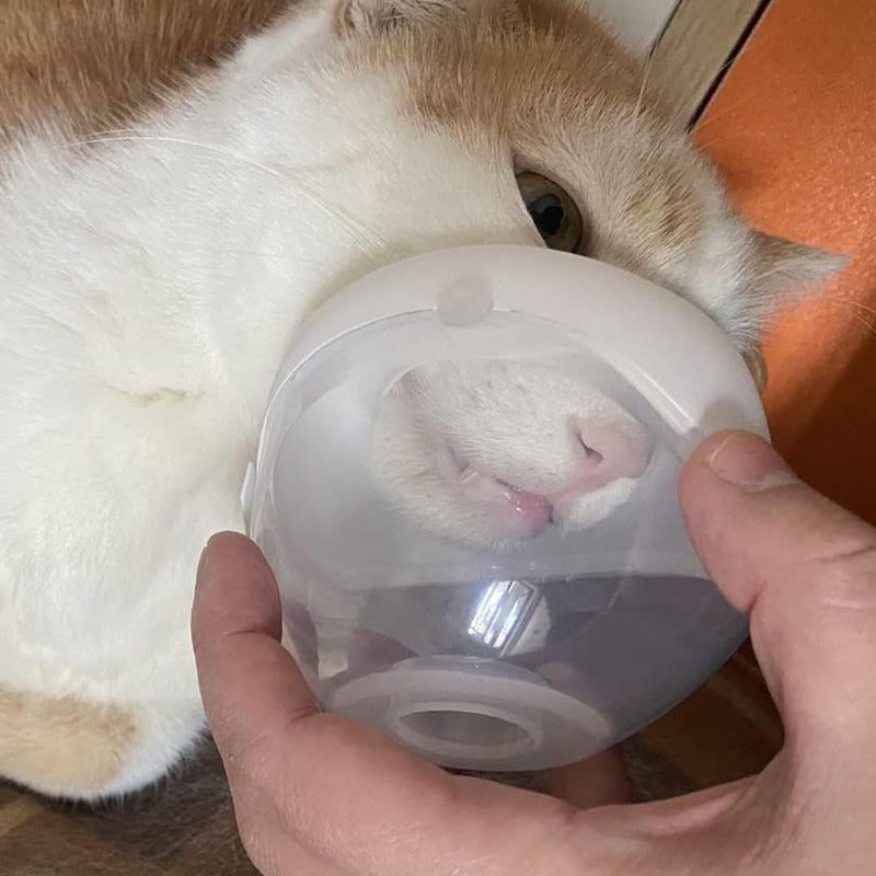 Low-Noise Large Mask Pet-Nebulizer with Custom Pet Mask, Specially Designed to Fit Snout of Cats & Puppies (Small Size)