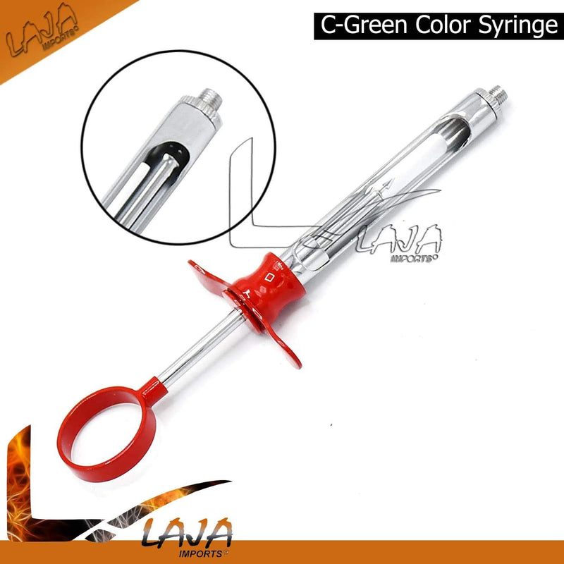 Dental Syringe 1.8Ml Set Of 7 Stainless Steel Dental Instrument (Mix Color ) for Educational Use
