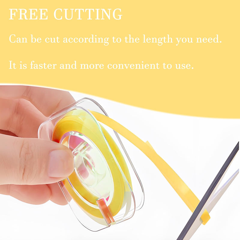 Dental Polishing Strips 3 Roll Tooth File Teeth Abrasive & Finishing Strips 4mm*6M Teeth Sanding Grinding Tool for Deep Teeth Cleaning (20um-Yellow-Fine) 20um-Yellow-Fine