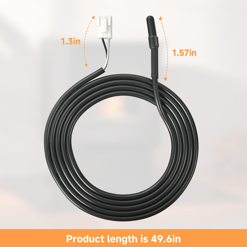 SRV7000-668 Ambient Room Temperature Probe, Compatible with Pelpro PP130 PP150 PP60 PP70 TSC90 & Pleasant Hearth PPC90 PH35PS PHC90 – Pellet Stove Sensor Replacement, Replaces NBK 21097 PH-668
