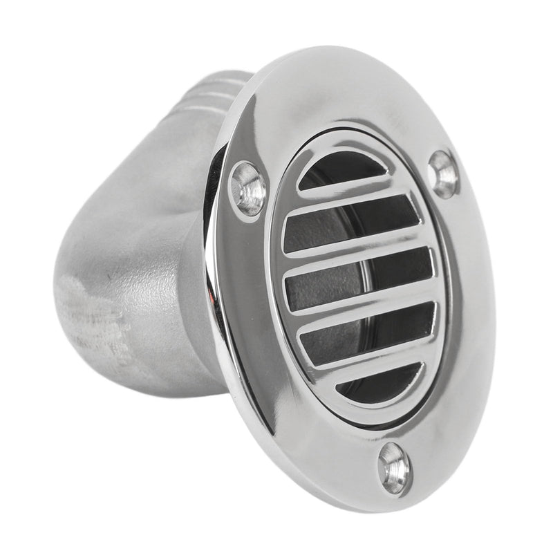 Marine Deck Drainer 316 Stainless Steel Split 90 Degree Elbow Deck Drain 32mm Diameter for Fishing Boats Yachts Commercial Vessels Seawater Corrosion Resistant