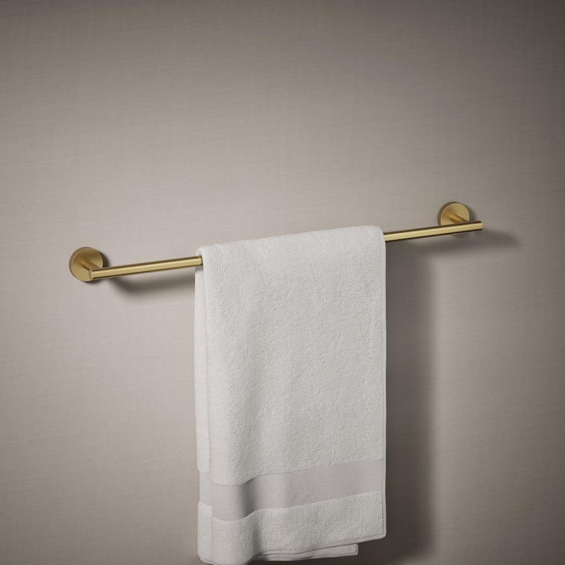 Kohler 27287-2MB Elate® 24" Towel bar, Vibrant Brushed Moderne Brass