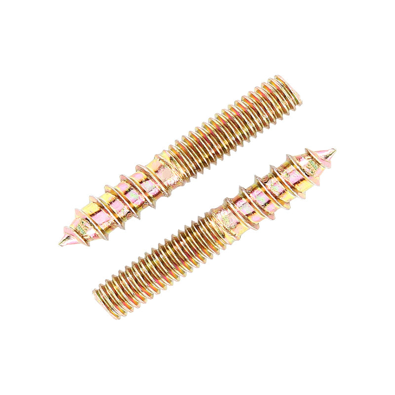 M4 Hanger Bolts, Length 1"(25mm) Double Headed Bolts Self-Tapping Screw for Furniture