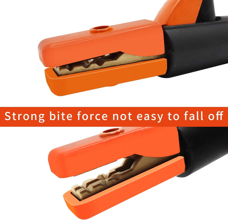 Reboot Welding Electrode Holder 500AMP Heavy Duty Jaw Holding Plier Electrode Clamp of Welding Machine ARC Welder American Design 500 Amp