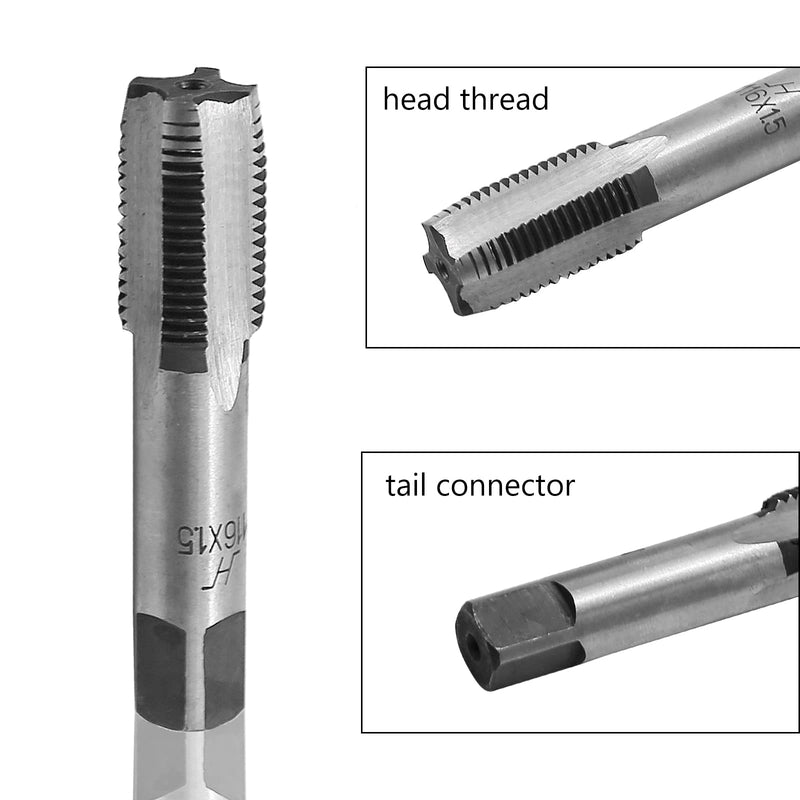 M16x1.5 Tap Metric Tap and Die Set Right Hand Thread Tap and Die Set