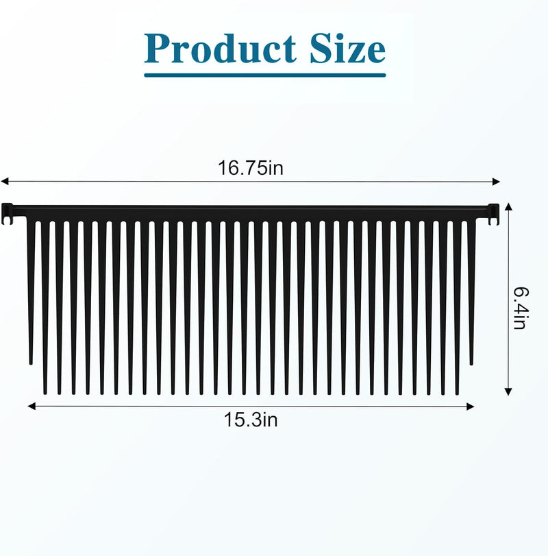 6 Pack #4270 Pleat Spacers Replacement Compatible with Aprilaire 2400 & 5000 Air Cleaners Whole House Furnace, 4270 Furnace Filters