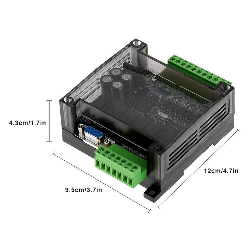 Programmable Logic Controller,PLC Controller DC24V FX1N-14MR Industrial Control Board PLC Programmable Logic Controller Relay Output