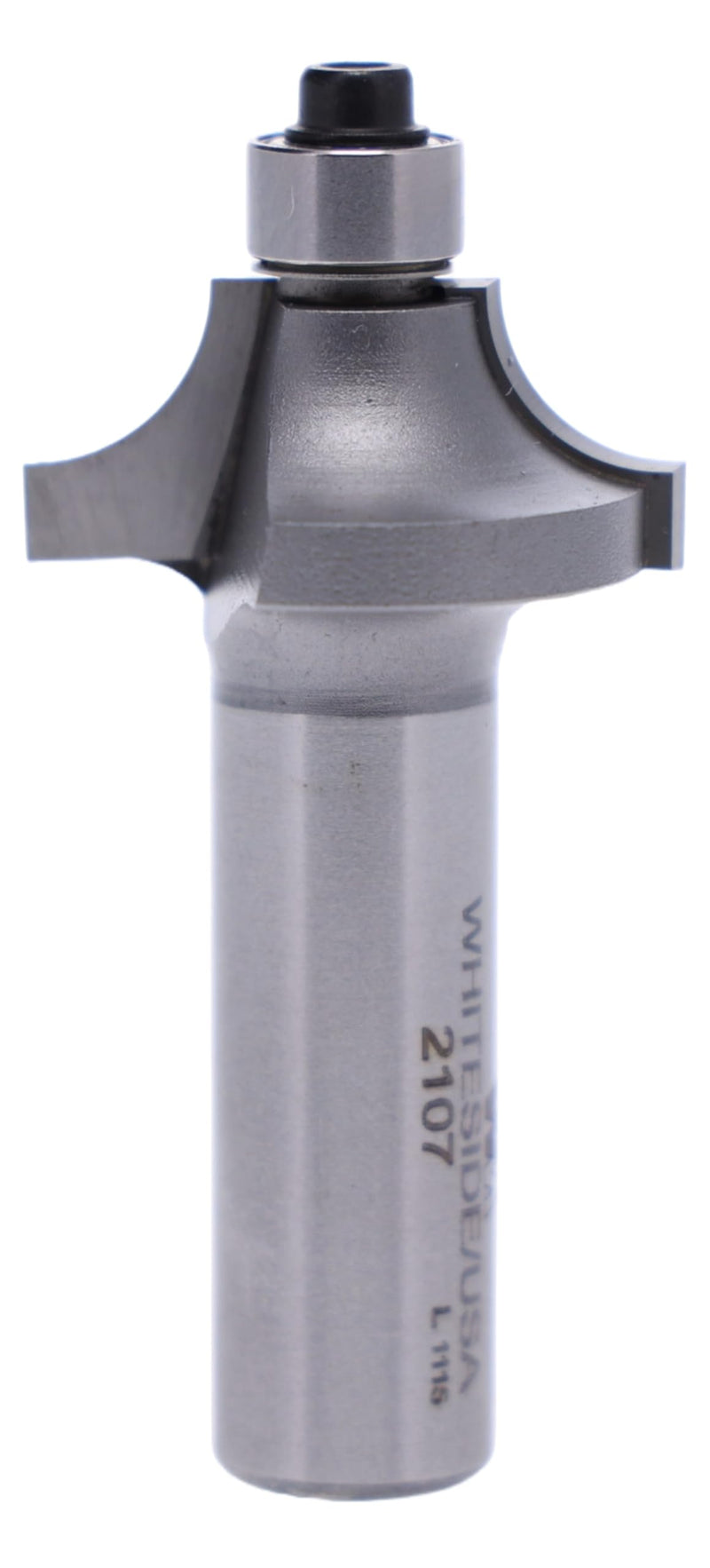 Whiteside 2107 Beading Router Bit: 5/16 Inch Radius, 1-1/8 Inch Large Diameter, 1/2 Inch Shank, 1/2 Inch Cutting Length