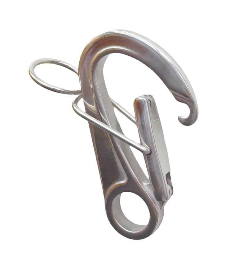 Stainless Steel 316 Butt Hook Kayak Boat Mooring Hook, Docking and anchoring Equipment Safety Protection Hook, Quick Release Hook 1