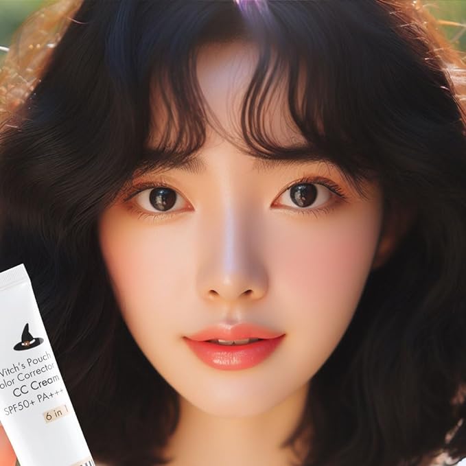 CC Cream Sunscreen Face Base SPF50+ PA+++ Makeup Base Tone Up Witch's Pouch CC Cream - NewNest Australia
