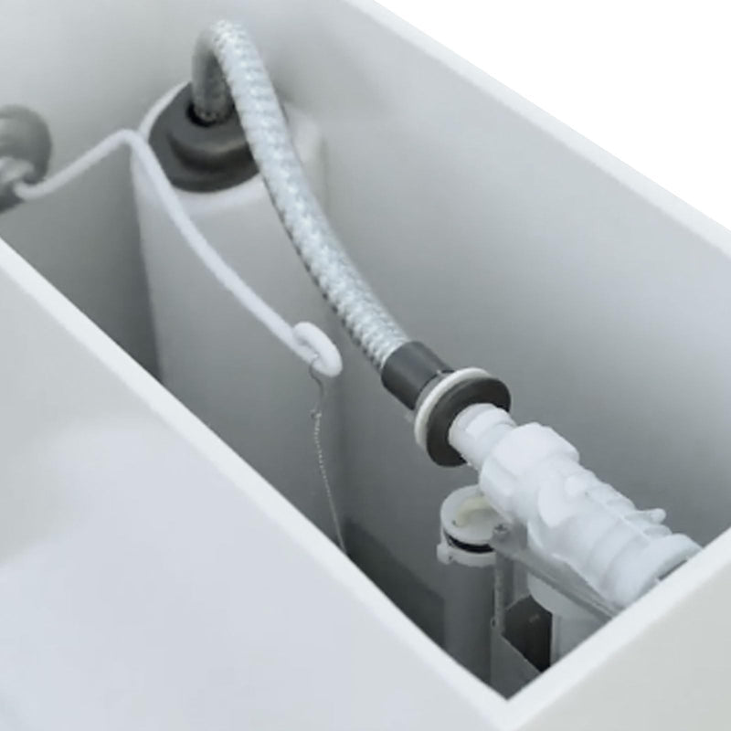 Toilet Side Mount Fill Valve Replacement,Compatible with Delta RP71168, G1/2 Inlet with G7/8 Adapter, Adjustable Float Height, Includes Refill Tube & Filter Screen, WC Tank Repair Parts