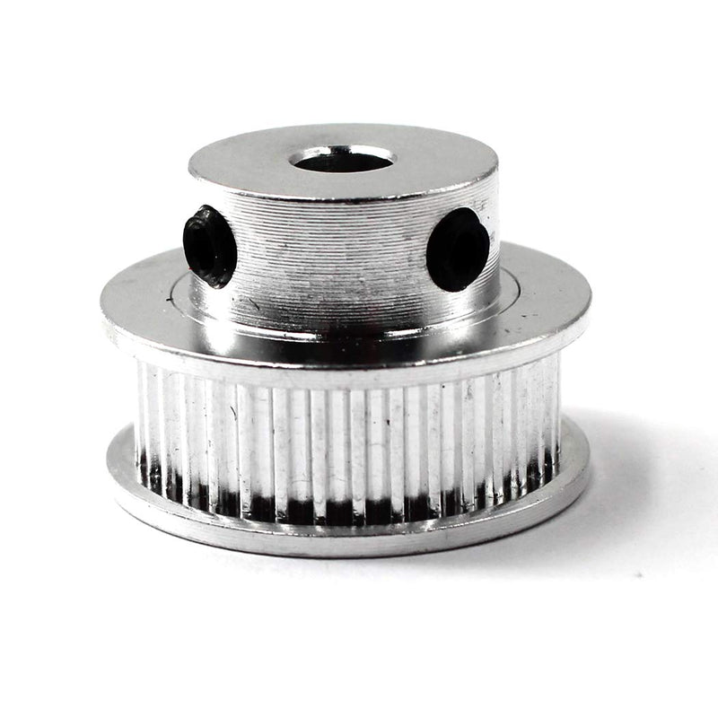 Timing Belt Pulley 40 Teeth 10mm Bore for 3D Printer CNC 6mm Width Belt Pack of 4 (Wrench Included) 40 teeth bore 10mm width 6mm