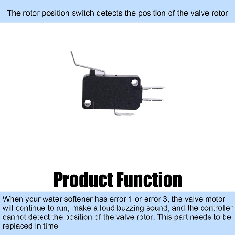 2pcs Water Softener Rotor Position Switch for Kenmore GE WS21X10003, 7305150 Water Softener Replacement Parts Replace Models 7030705 9001800 7030713