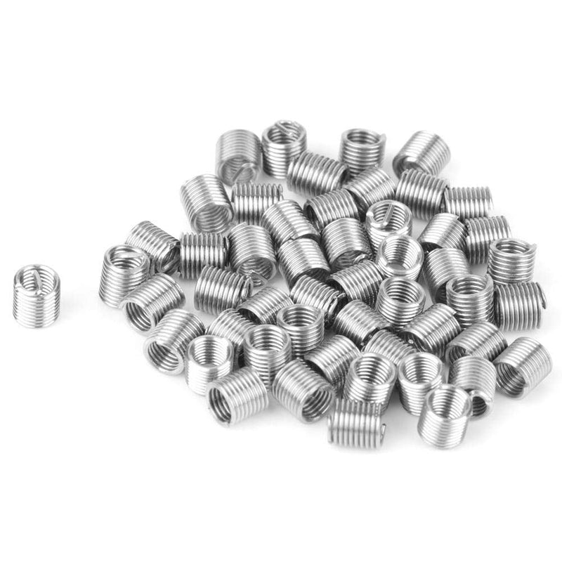 50pcs Thread Repair Installation Kit Stainless Steel Helicoil Type Set (M3 x 2D) M3 x 2D