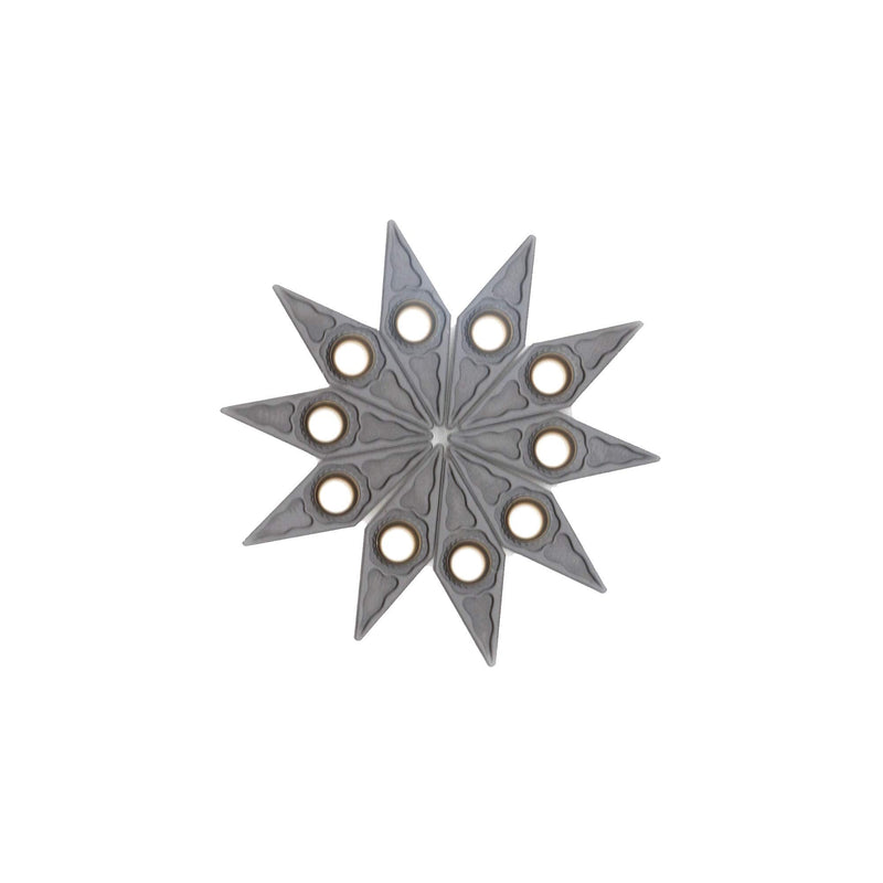 VCMT221 / VCMT110304-PM of CNC Carbide Inserts for Turning Cutting Tools, The Chip Breaker"PM" fit for Semi-Finishing Metal Cutting, 10 PCS.