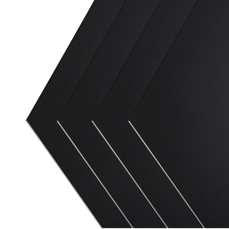 4PCS 6 x 12 x 1/25 (0.04”) Inch Anodized Aluminum Sheet, Black Aluminum Engraving Blanks, 1MM Thin Metal Plates for Laser Engraving, Crafting, DIY, House Decoration 6x12x1/25 Inch-4PCS