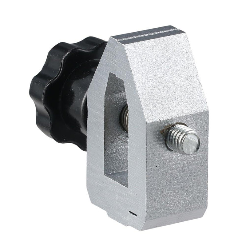 Push-Pull Force Fixture SJJ-01 Flexible 500N Stainless Steel Jaw Clamp High Hardness Silver Thrust Tension Meter Clamp for Tensile Force Tester
