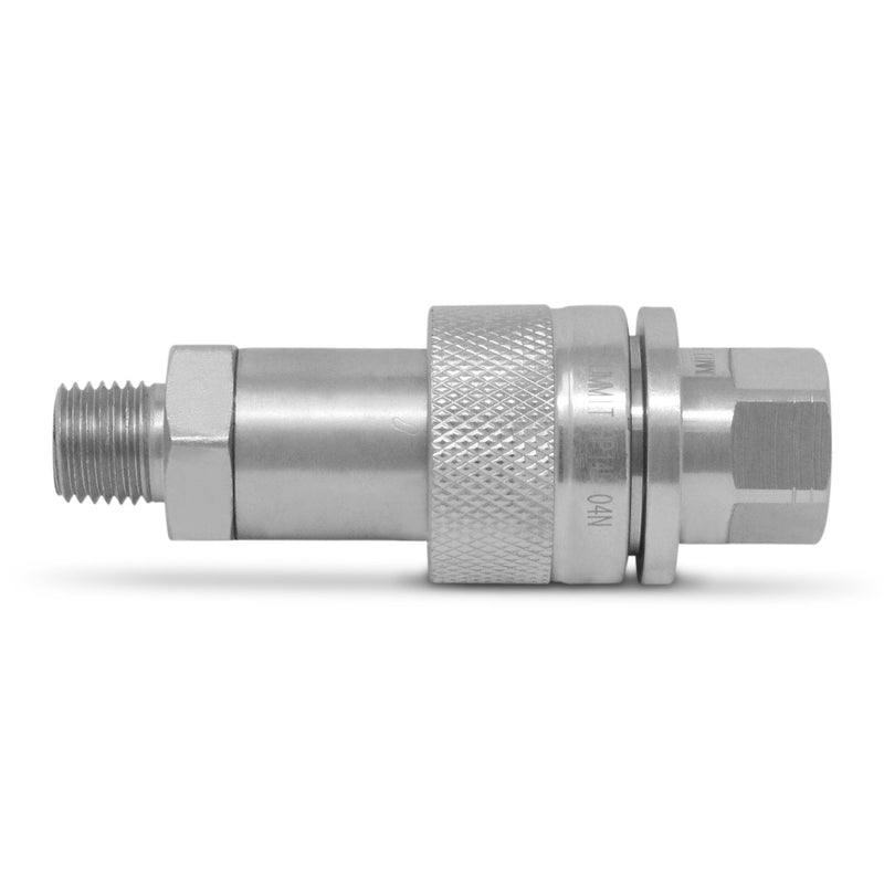 Summit Hydraulics 1/4" 10,000 PSI High Pressure Hydraulic Quick Coupler Set Replaces Enerpac A-630