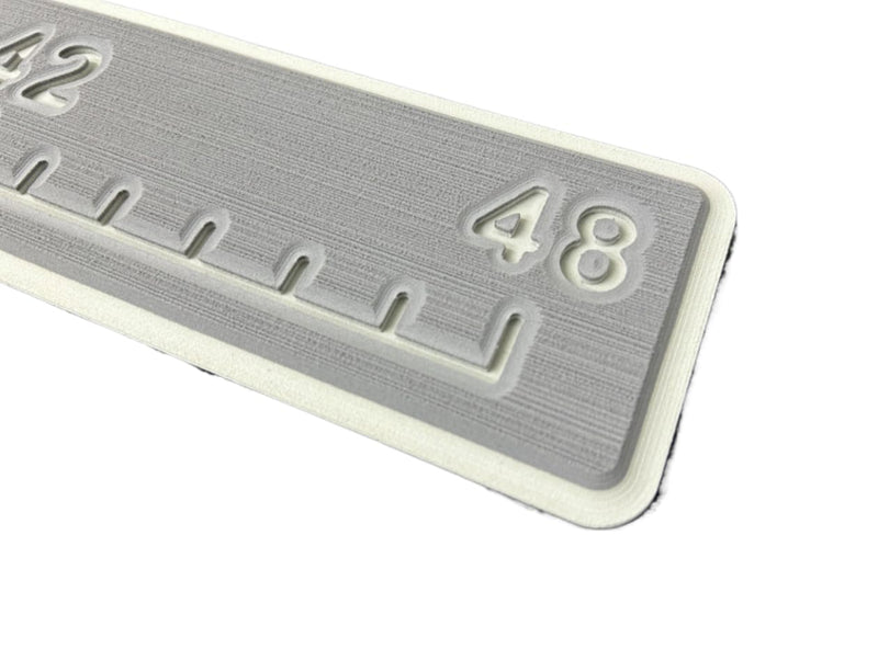 | Fish Ruler | SeaDek | 48 inch Fish Measurement Tool | Perfect for Boats and Kayaks | Storm Gray/Cool Gray