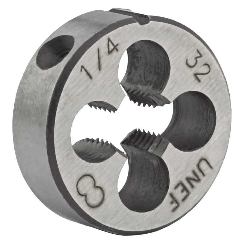 1/4"-32 UNEF HSS Tap And Die Set, 1/4 x 32 UNEF Machine Thread Tap And Round Thread Die Right Hand 1/4"-32 UNEF