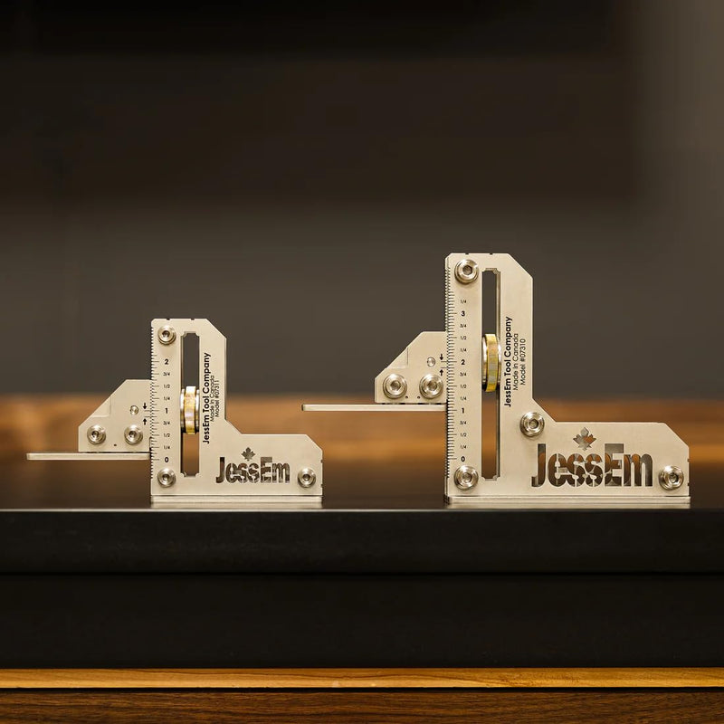 JessEm 07316 14 Gauge Stainless Steel Tool Setting Gauge - Metric - Small Small - Metric