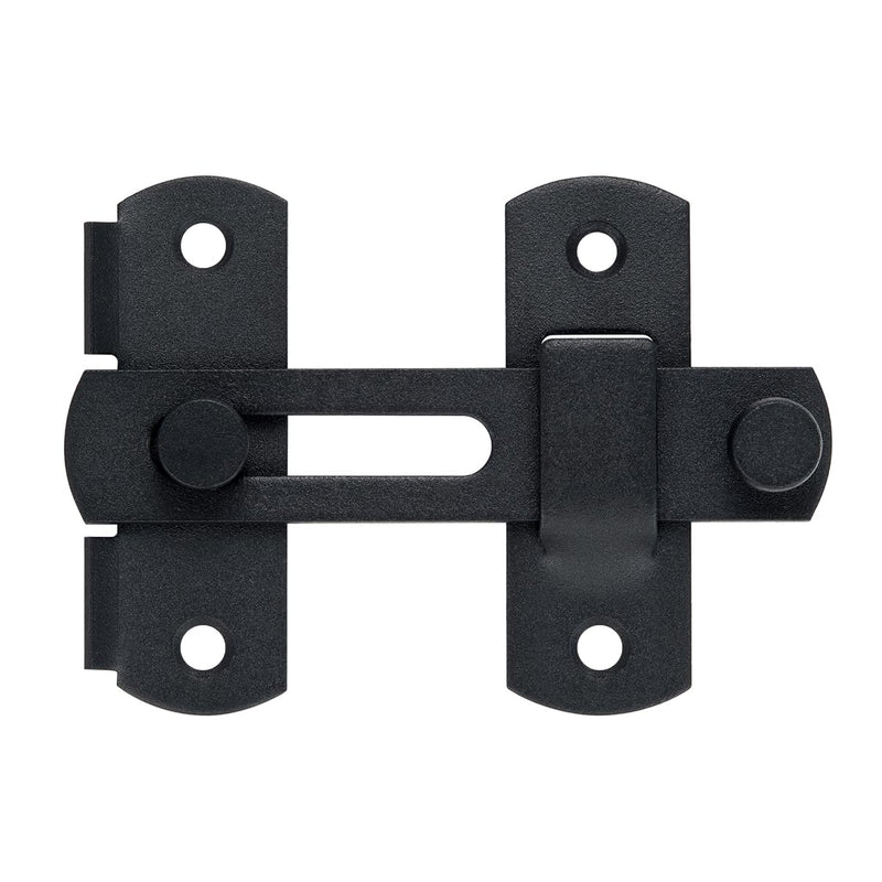 3 Packs Flip Latch Gate Latches,3.93” x 2.75” Matte Black Safety Door Lock for Barn Wood Fence Sliding French Doors, Gate Hardware,Sliding Door Antique Lock Wine Cabinet Closet Door Latches Matte Black_V54 3