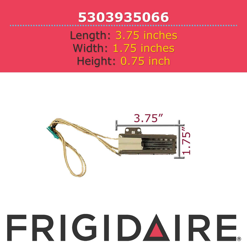 Frigidaire 5303935066 6 Igniter for Range, 1, Black