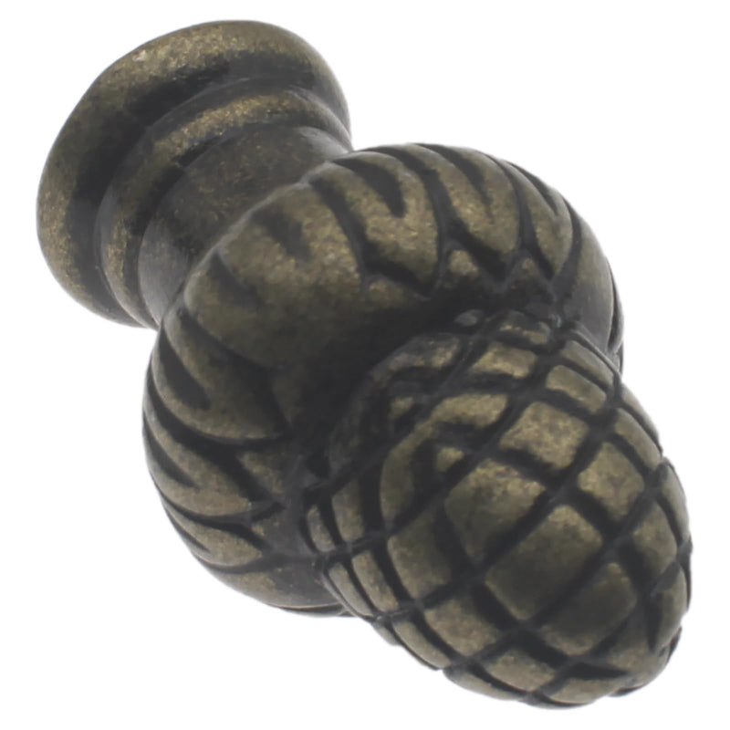 1 Pcs Lamp Finial Cap Knob Solid Lamp Shade Decoration Retro Lamp Finial Decoration with Dual-Thread for Lamp Shade Holder Harp Tops (Bronze) Bronze