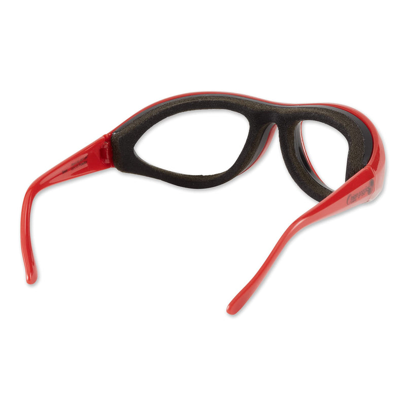 RSVP International Onion Goggles, Fog Free Lenses, Safely Prepare Food Without Tears Red