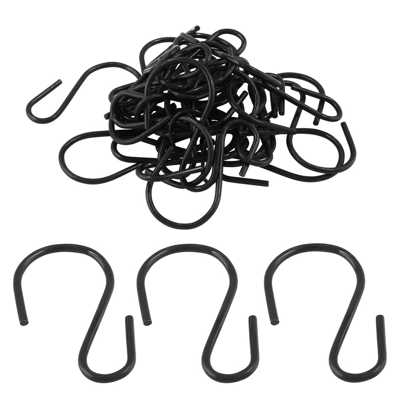 Metal Small S Hook 30 1.73” Length, 2mm Thickness