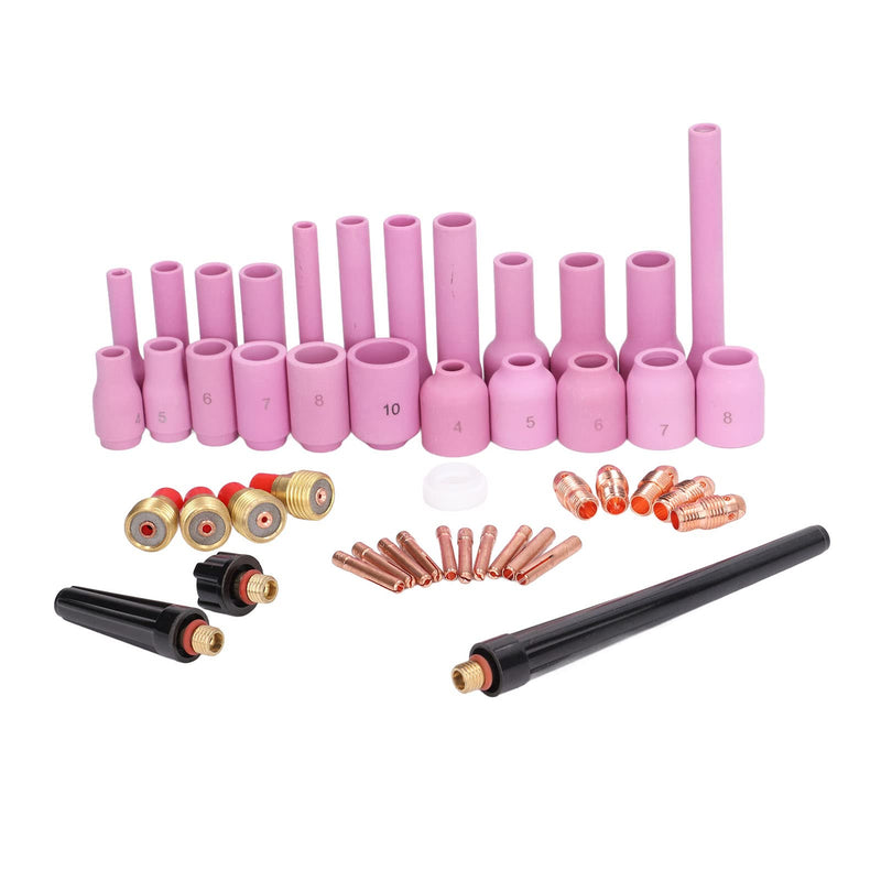 Welding Accessory Kit, Back Arc Welder Accessories 46Pcs for PTA-9 PTA-9V -20