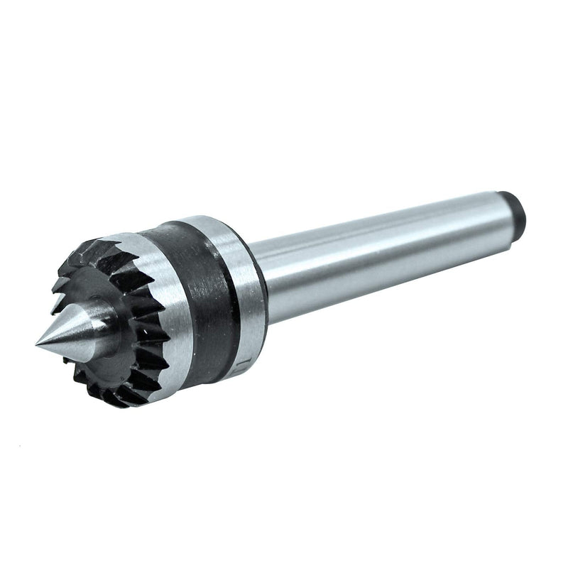 HFS(R) Woodworking Lathe Drive Center MT2 with 1-Inch Crown