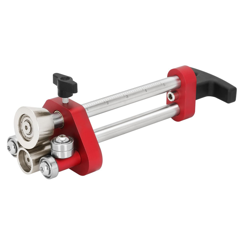 Sheet Metal Roller Bender Single-Station | 0-100° Bending Angle, 5mm-75mm Depth | Professional Sheet Metal Bending tool for Roofing Projects & Metal Fabrication