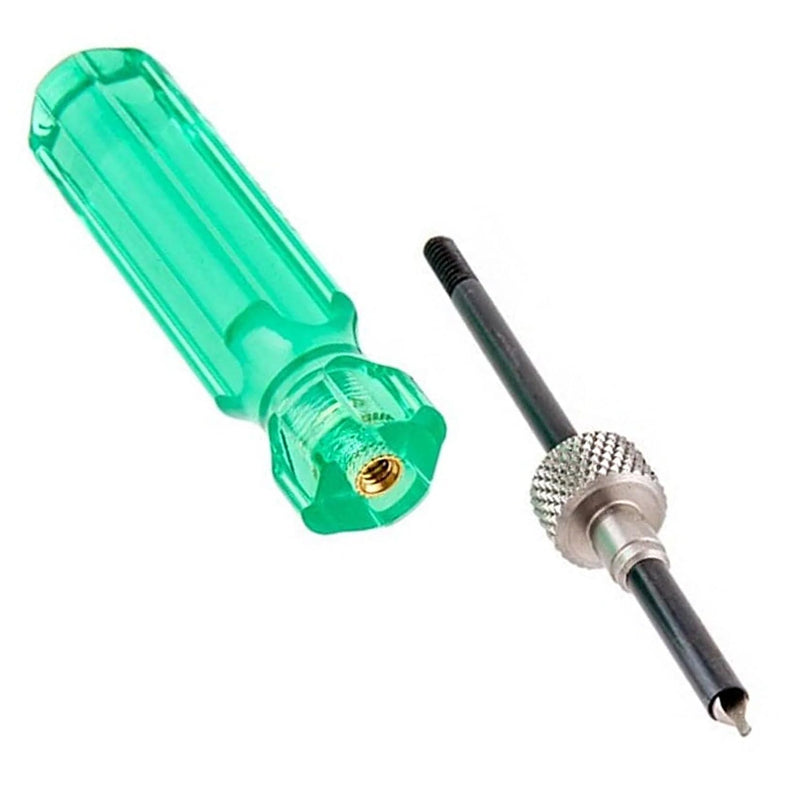 Redding Small Flash Hole Deburring Tool with Handle for .17 .20 Cal Cases with Included Pilot Stop for Precision Case Preparation (6110)