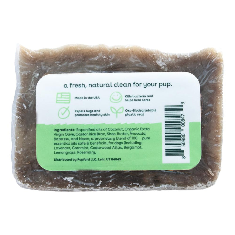 Pupford Sudsy Shampoo Bar for Dogs (Original) Original - PawsPlanet Australia