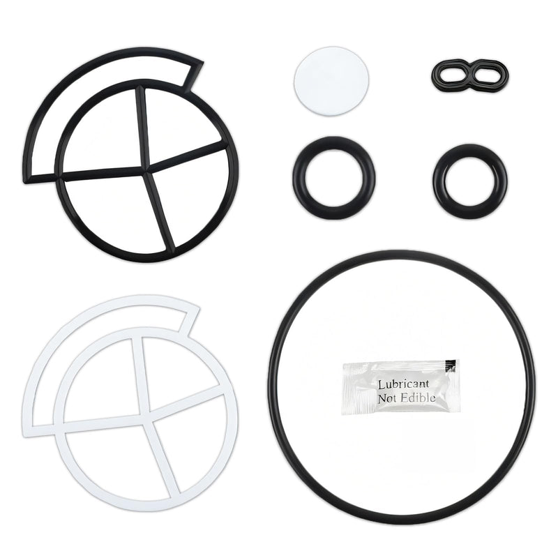 Water Softener Seal Kit Water Softener Rotor Disk Repair Kit Compatible with Whirlpool GE Sears Kenmore Morton North Star with 8 Bolts 1" Valve Replace# 7185487 WS35X10020