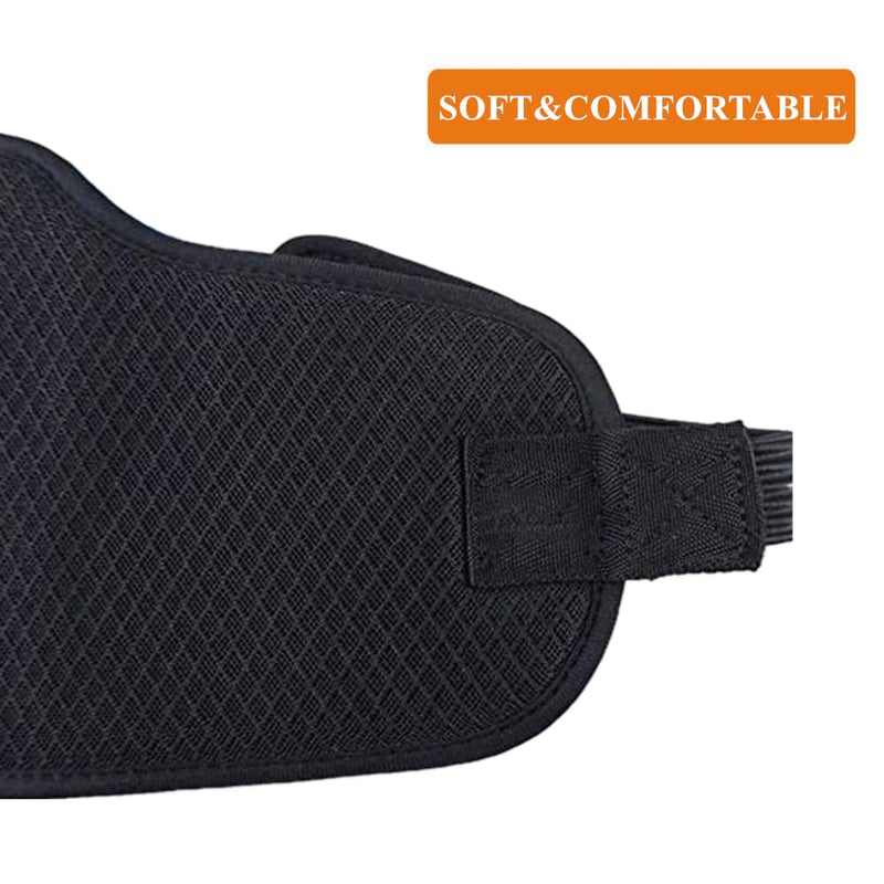 WEEOATAR Adjustable Neck Traction for Neck Pain, Neck Stretcher Strap for Pinched Nerves, Neck Stretcher with Release Buckle, Neck Decompression Device with Ear Hole for Indoors or Outdoors (Black 2) Black 2