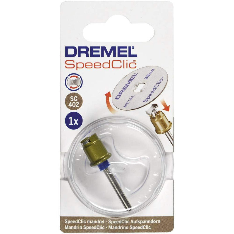 Dremel SC402 EZ SpeedClic Mandrel, SpeedClic Mandrel with 3.2 Mm Quick, Keyless Accessory Change Dremel SC402