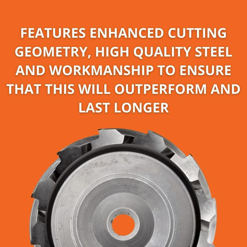 Slugger by Fein HSS Annular Cutter with Pilot Pin, 11/16" Dia, 1" Depth | 3/4" Straight Shank, Enhanced Cutting Geometry for Precision Drilling, High-Durability Steel, 63134175041