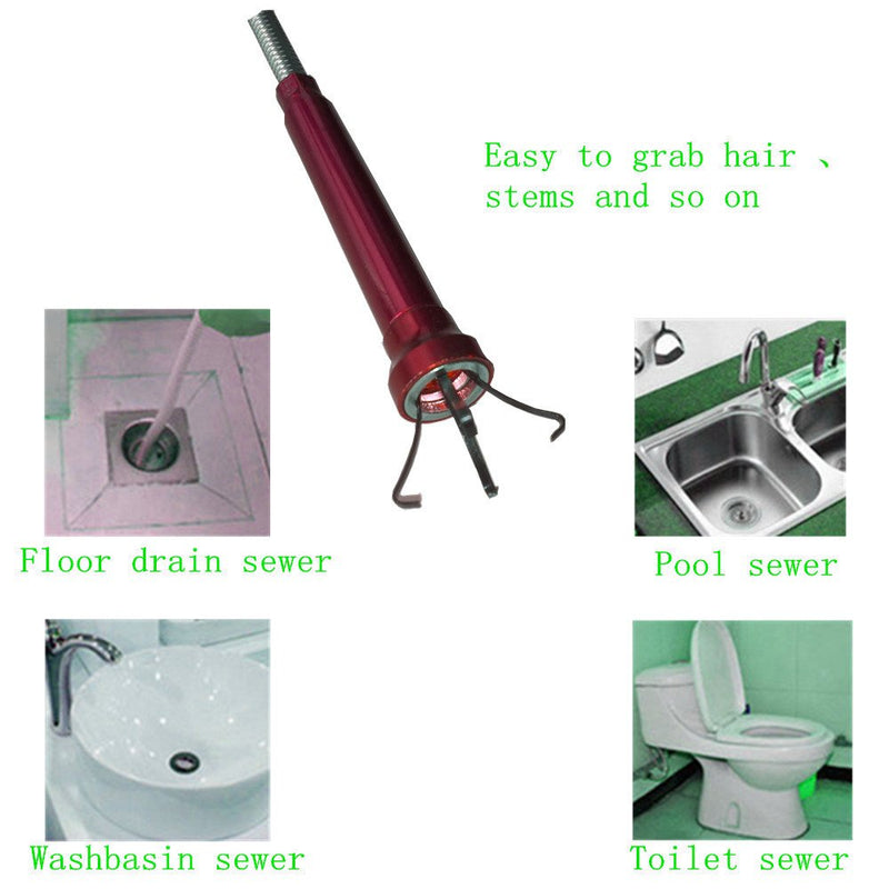 Flexible Claw Pickup Tool with Magnet, Magnetic Pickup Tool, 4-Finger Claw, Rustless Spring，Claw-Type Magnetic Pick-up Tool, for Garbage Pick up